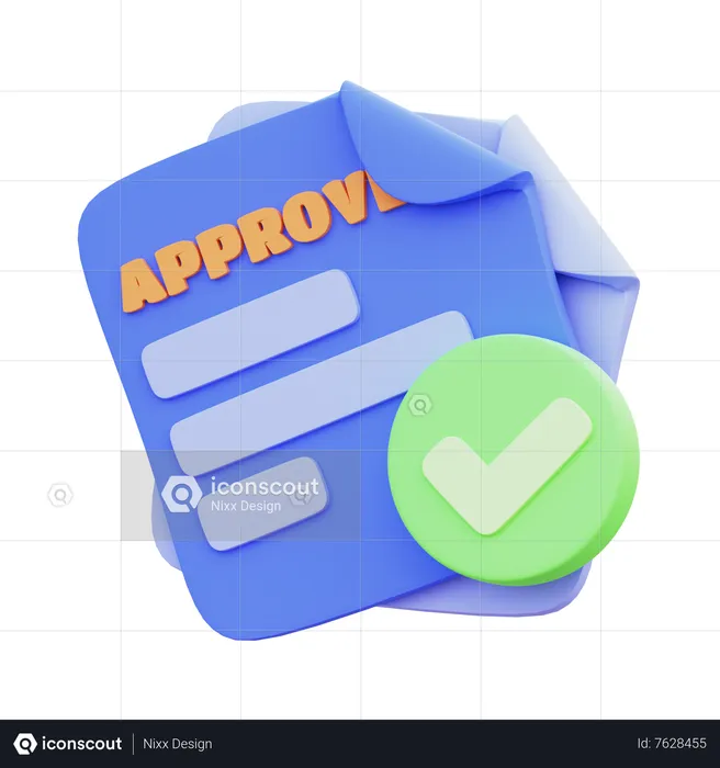 Approved Document  3D Icon