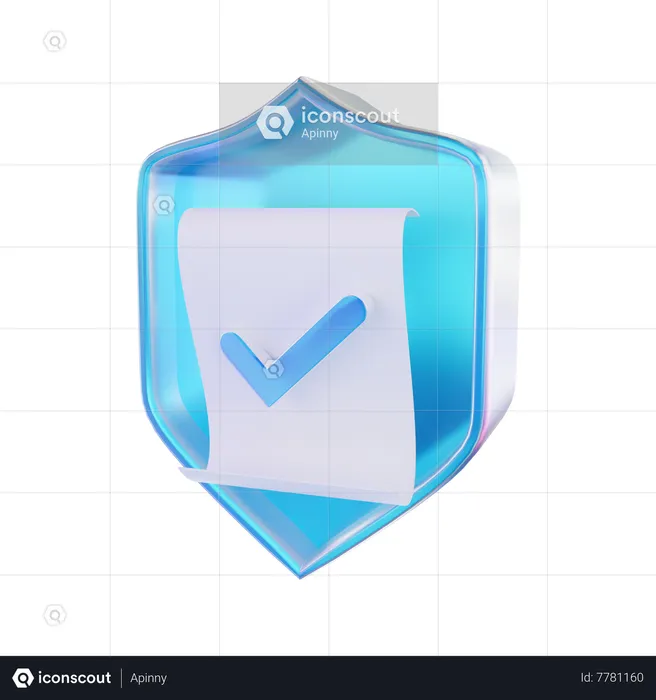 Approved Security  3D Icon