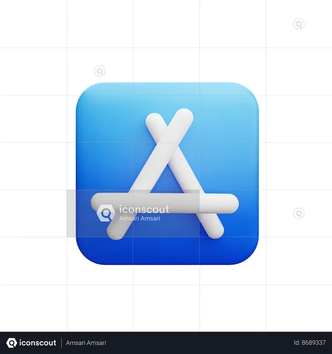 Appstore  3D Icon