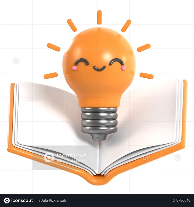 Aprendizaje creativo  3D Icon
