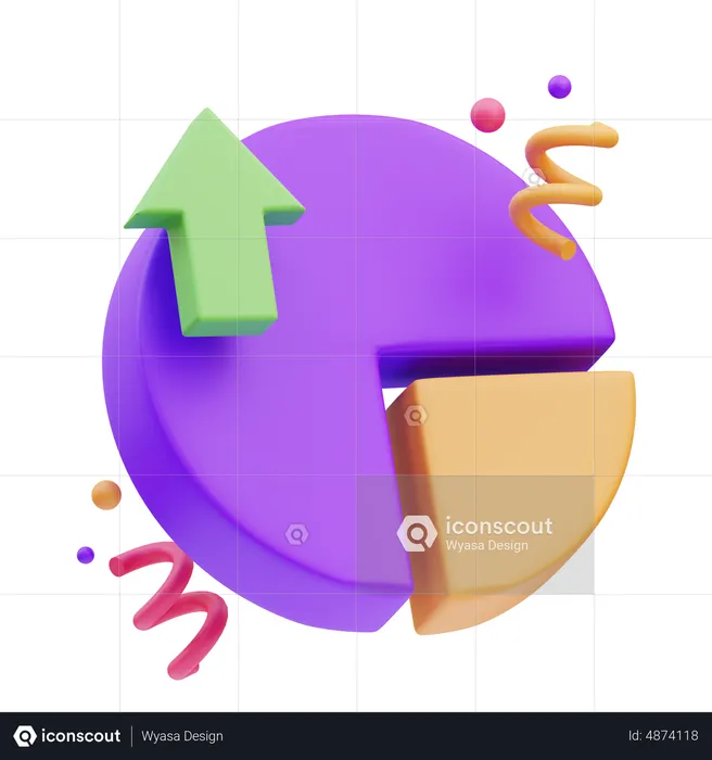 Apresentação de negócios  3D Icon