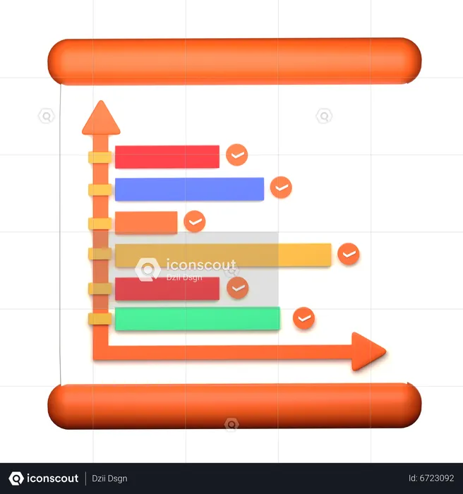 Apresentação de negócios  3D Icon