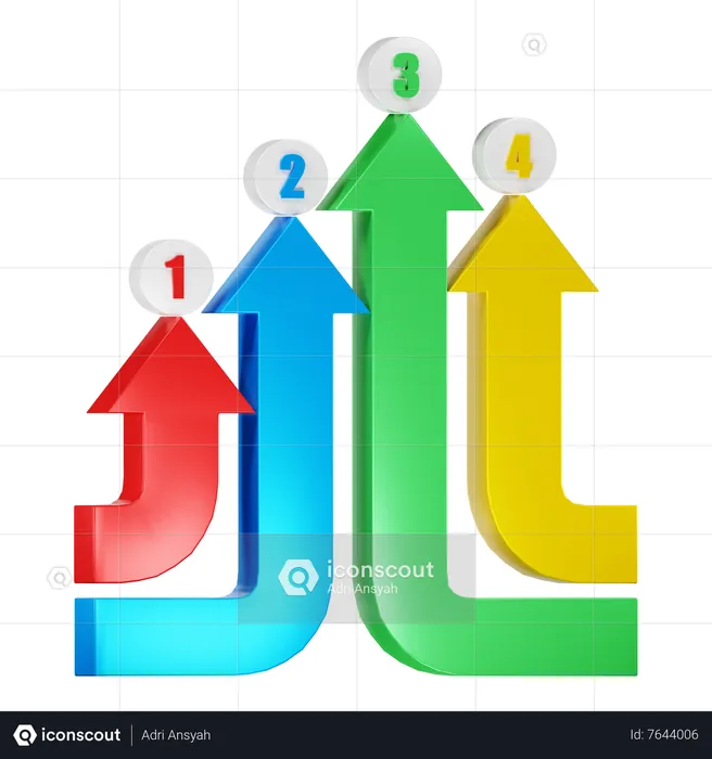 Apresentação gráfica  3D Icon