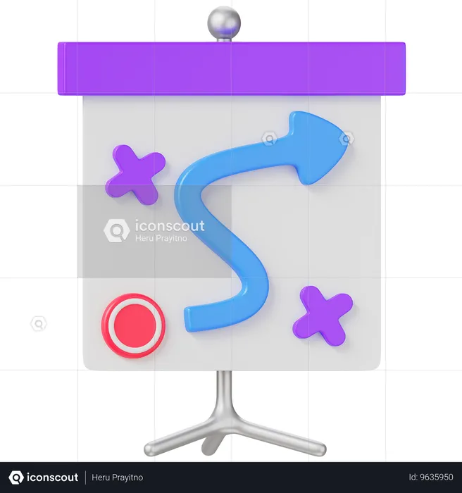 Apresentação tática  3D Icon