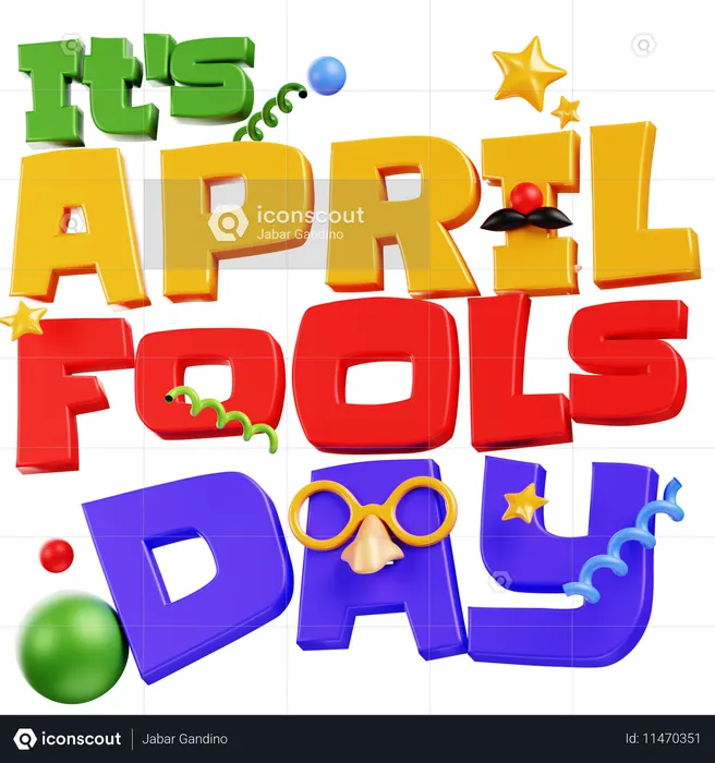 April Fools' Script  3D Icon