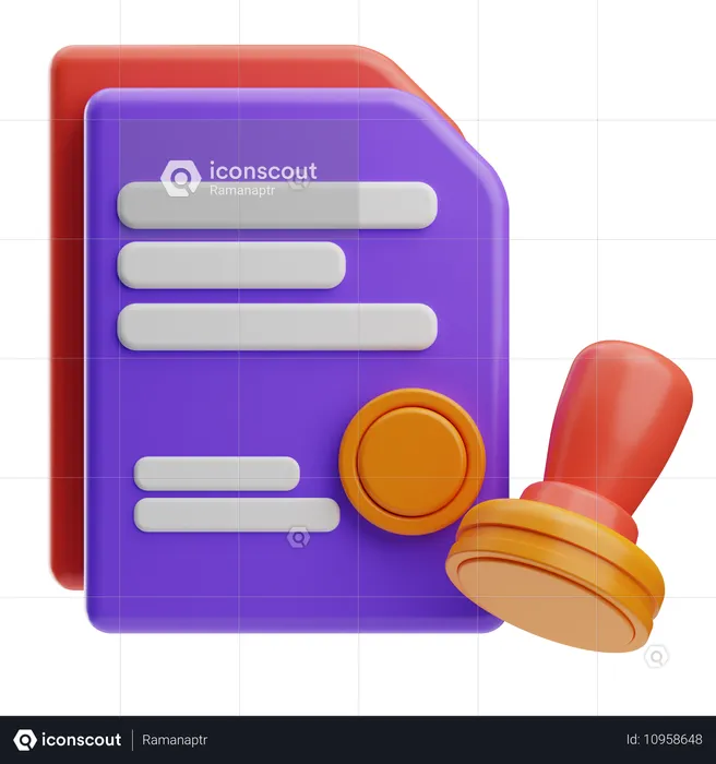 Aprobar  3D Icon