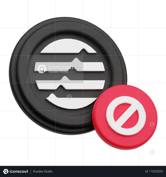 Aptos Ban  3D Icon