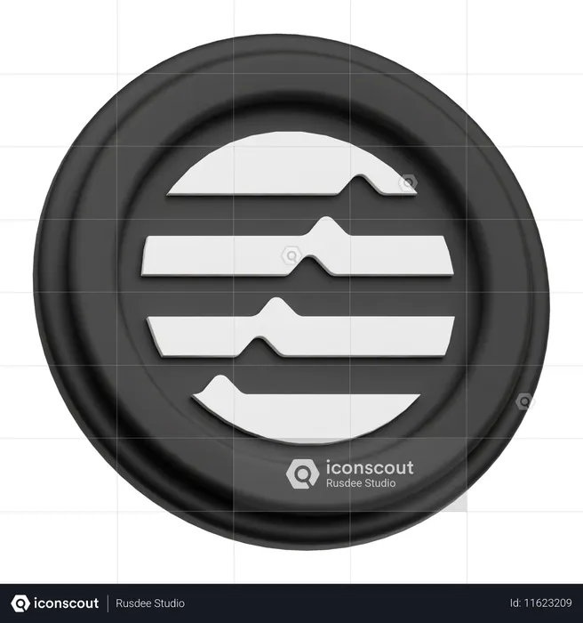 Aptos Coin  3D Icon