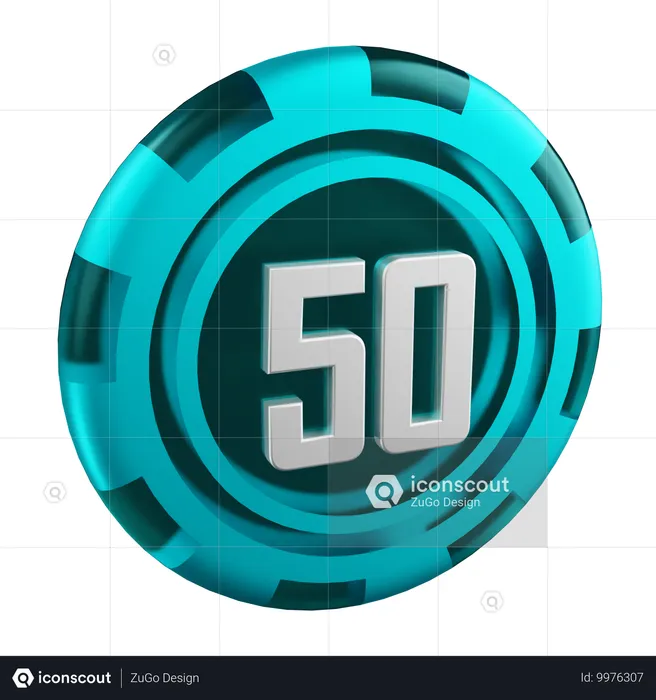 Pero 50  3D Icon