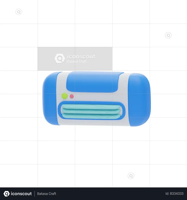 Ar condicionado  3D Icon
