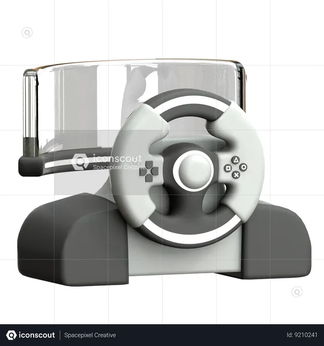 Ar Gaming Steer  3D Icon