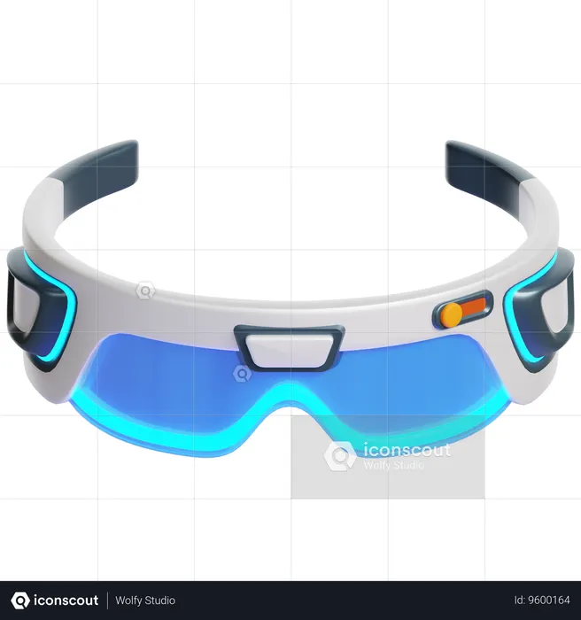 AR GLASSES  3D Icon