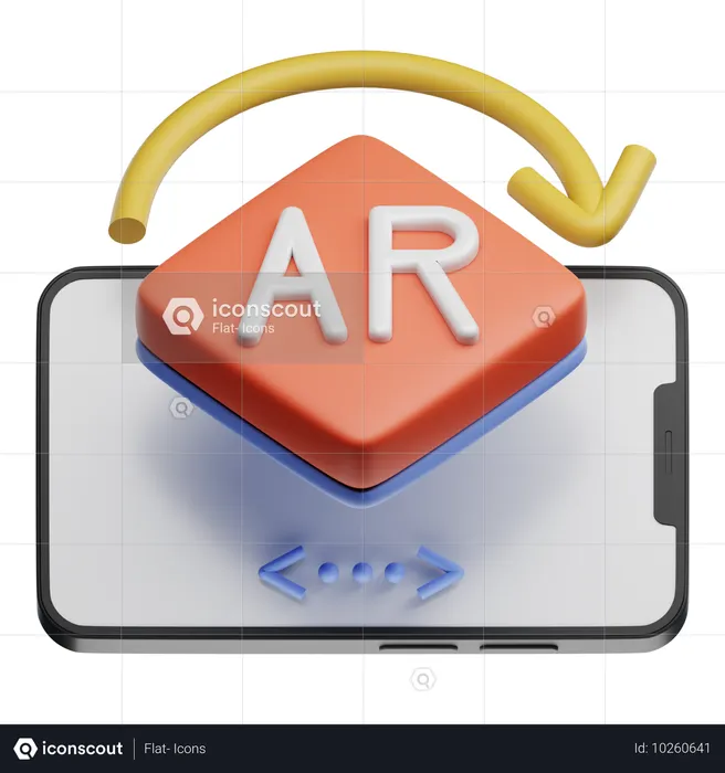 Ar 원격 지원  3D Icon