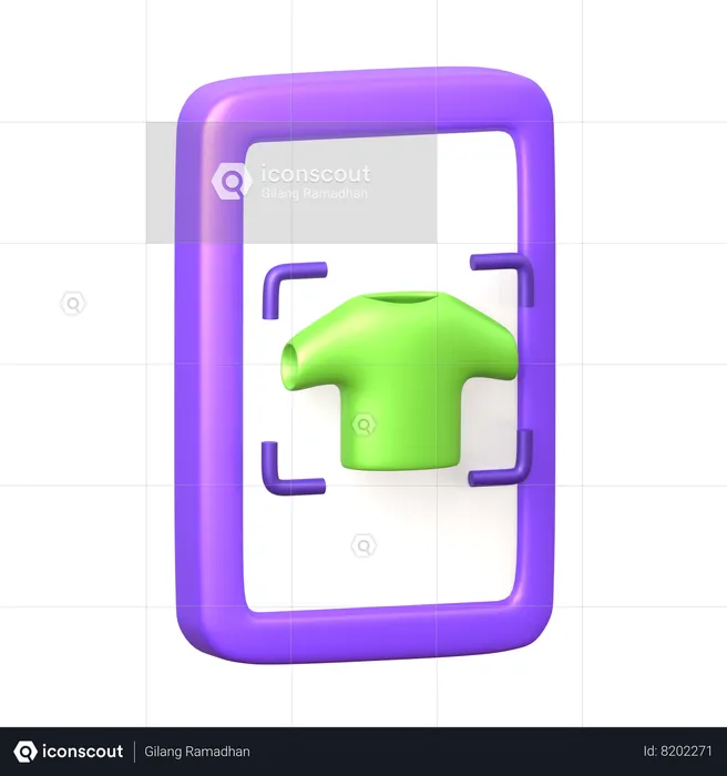 Ar Shopping  3D Icon