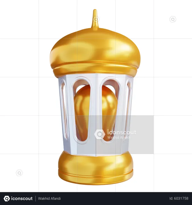 Arabian Lantern  3D Icon