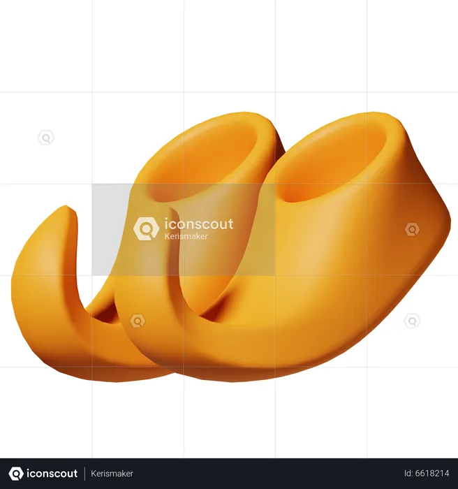 Arabian Shoes  3D Icon