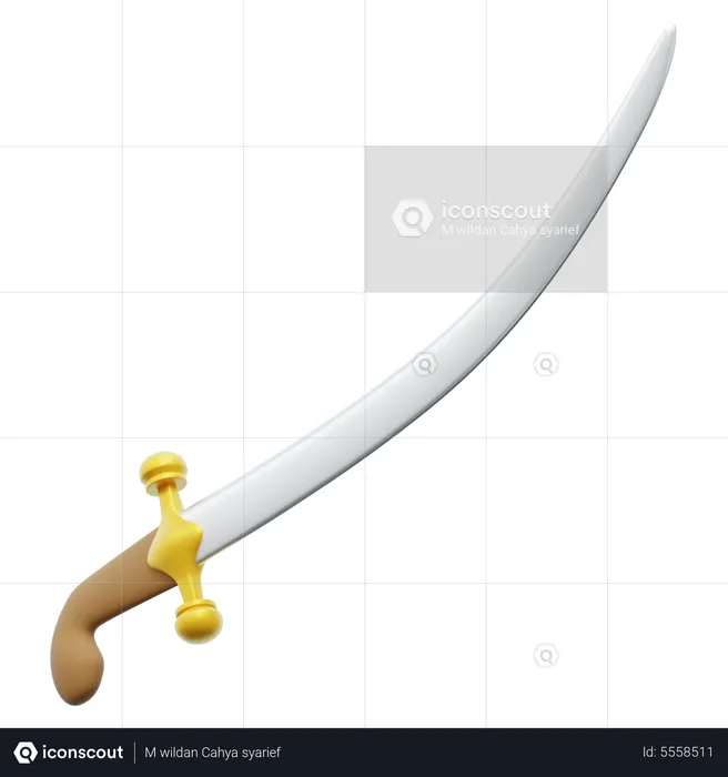 ARABIAN SWORD  3D Icon