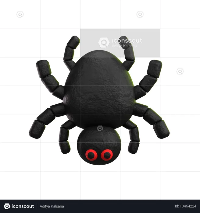 Aranha  3D Icon