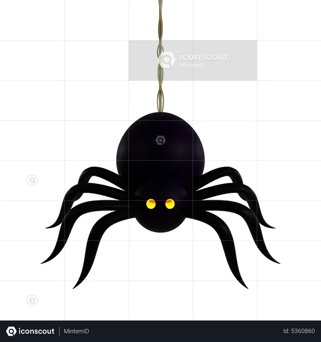 Aranha  3D Icon