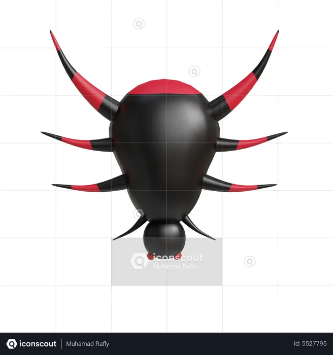 Aranha do dia das bruxas  3D Icon