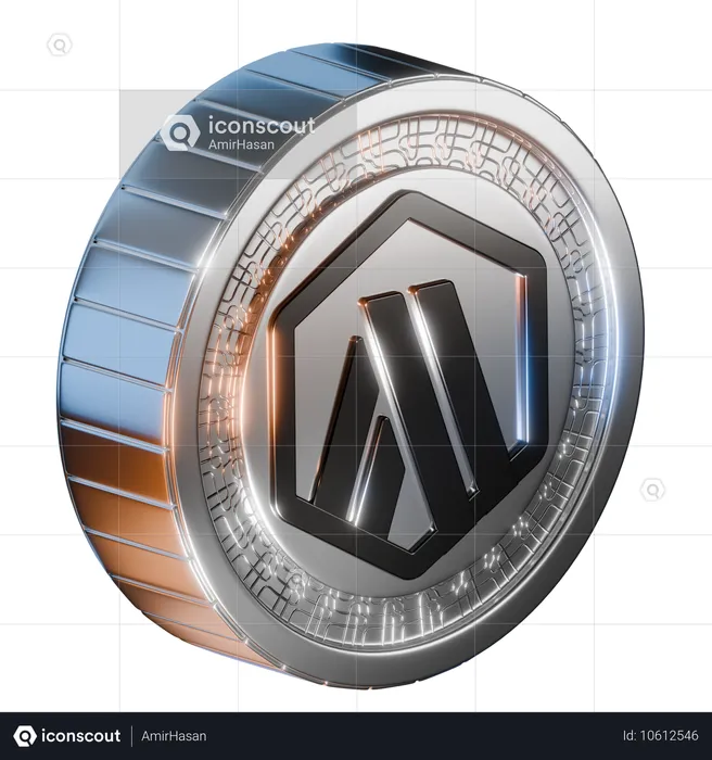 Arbitrum Coin  3D Icon