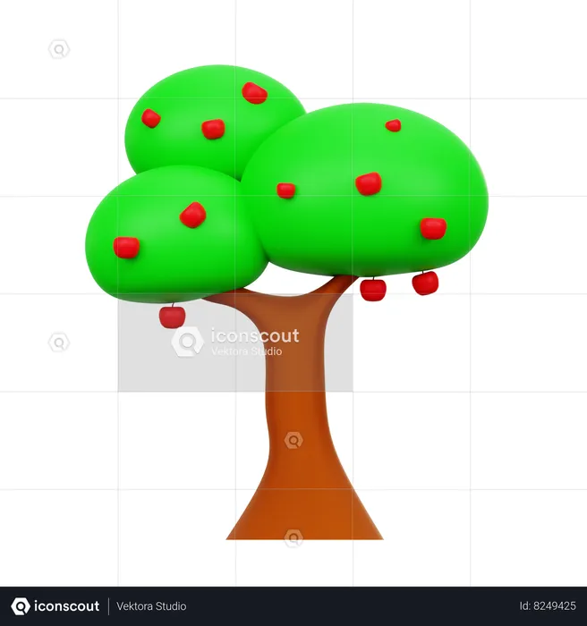 Árbol  3D Icon