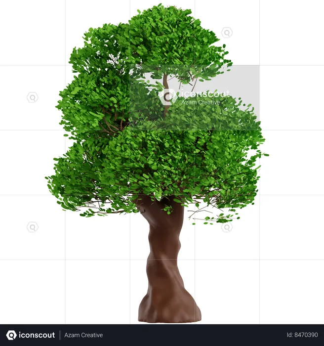 Árbol  3D Icon