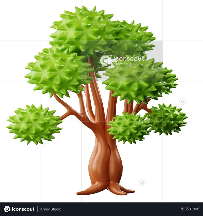 Árbol  3D Icon