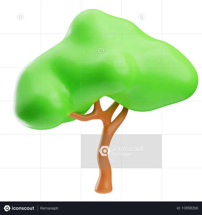 Árbol  3D Icon