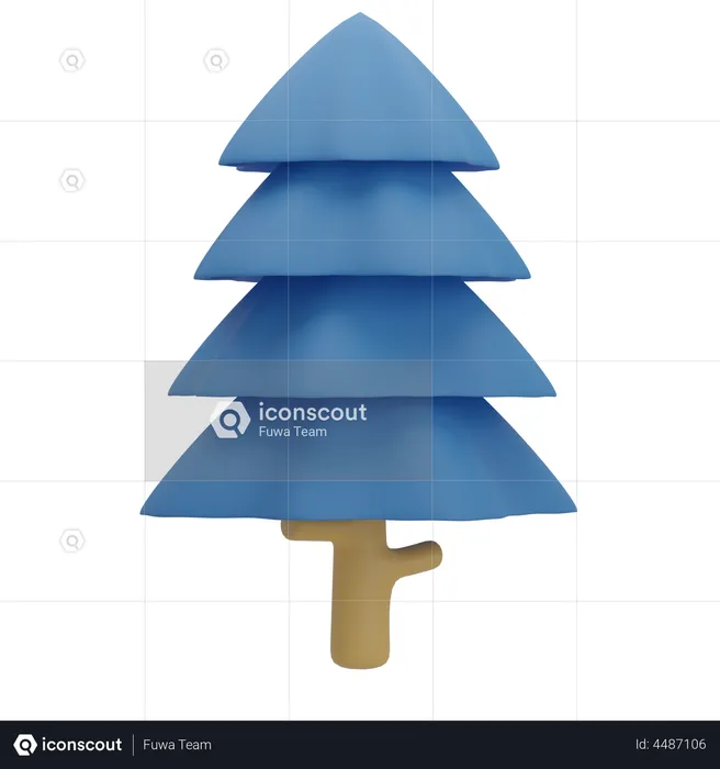 Árbol  3D Illustration