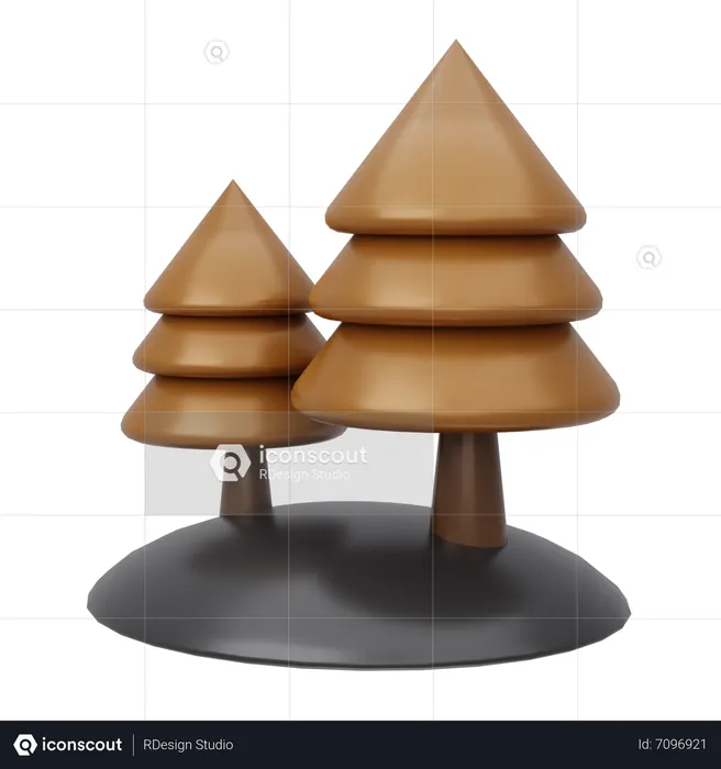 Árbol  3D Icon