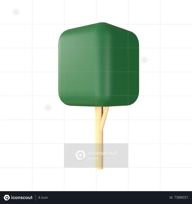 Árbol  3D Icon