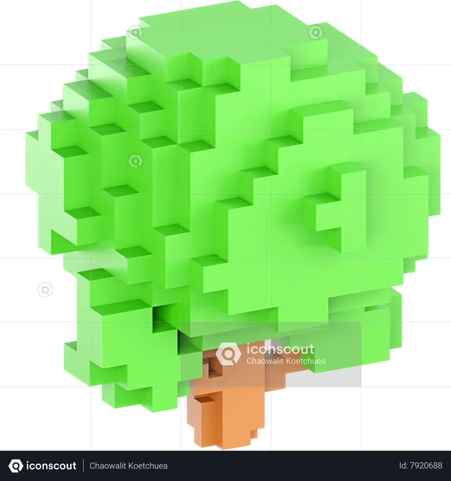 Árbol  3D Icon