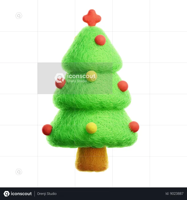 Árbol de Navidad  3D Icon