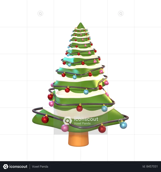 Árbol de Navidad  3D Icon