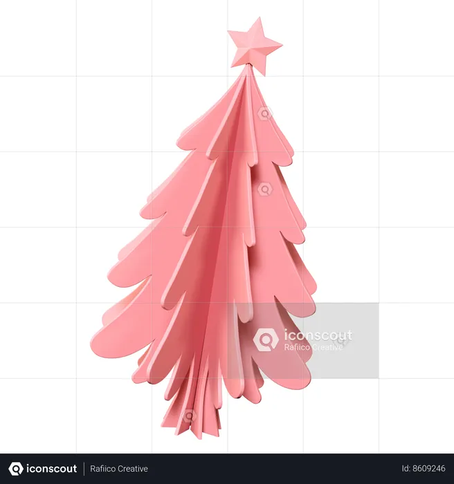 Árbol de Navidad  3D Icon