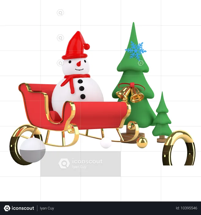 Árbol de navidad  3D Illustration