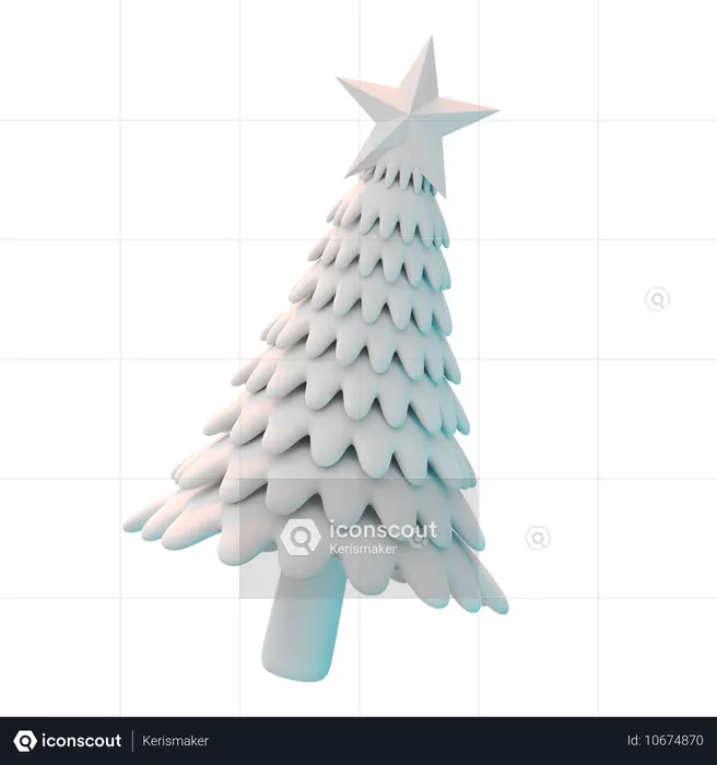 Árbol de Navidad  3D Icon