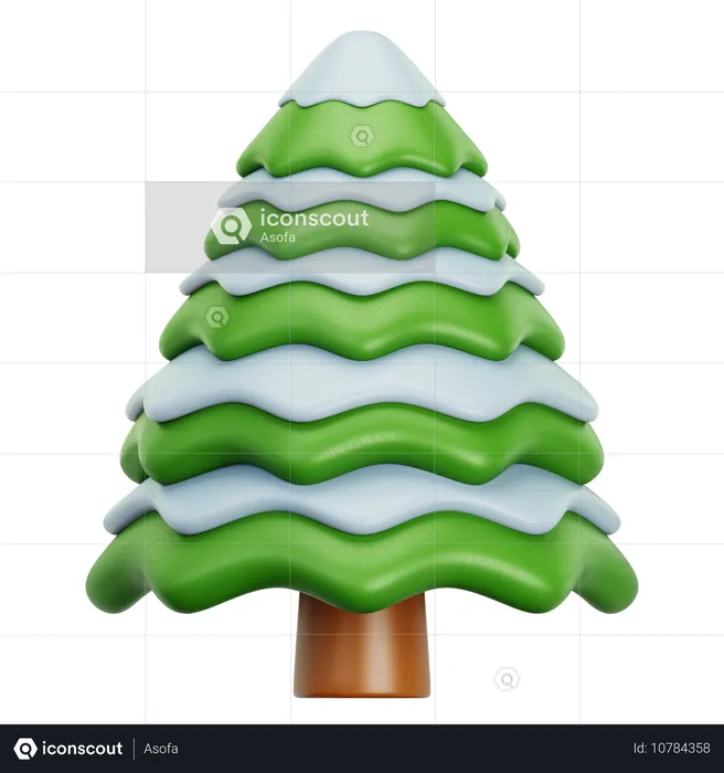 Árbol de Navidad  3D Icon