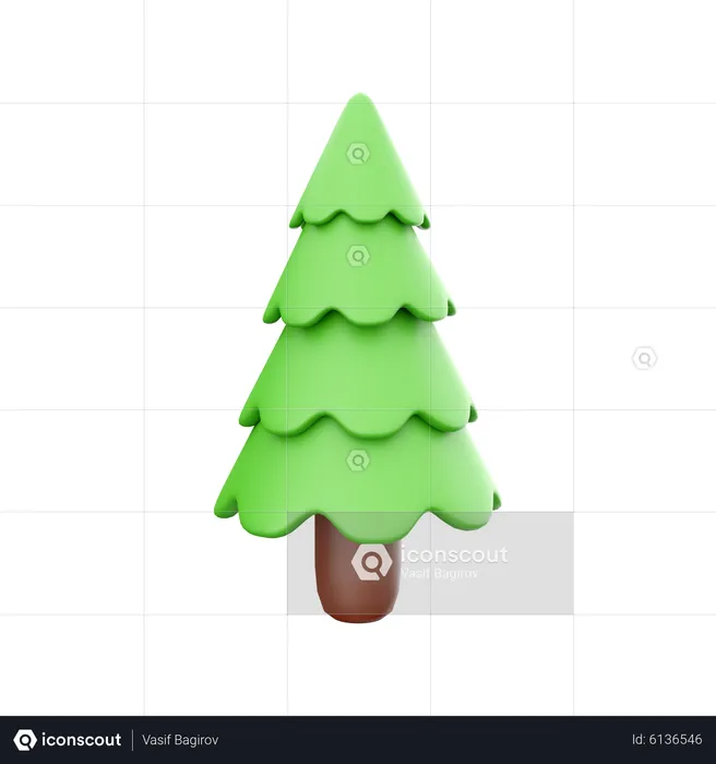 Árbol de Navidad  3D Icon