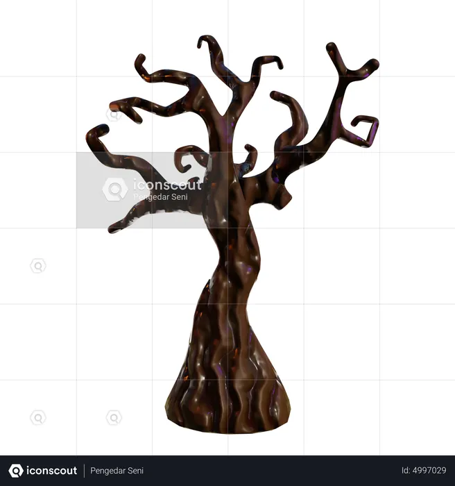 Árbol muerto  3D Icon