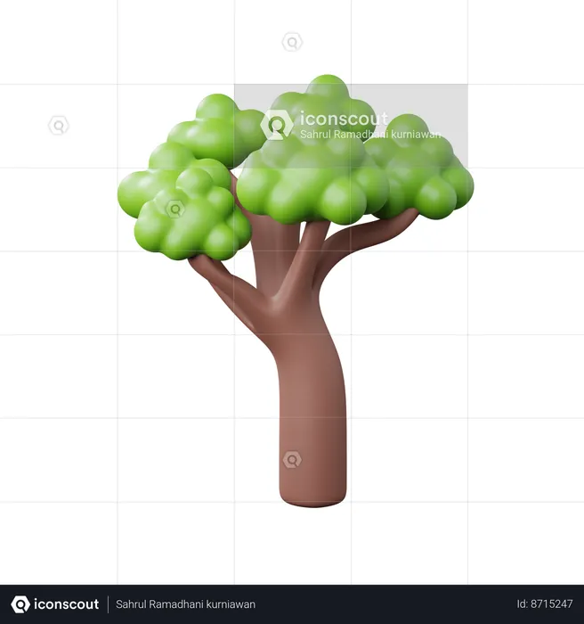 Arbre  3D Icon