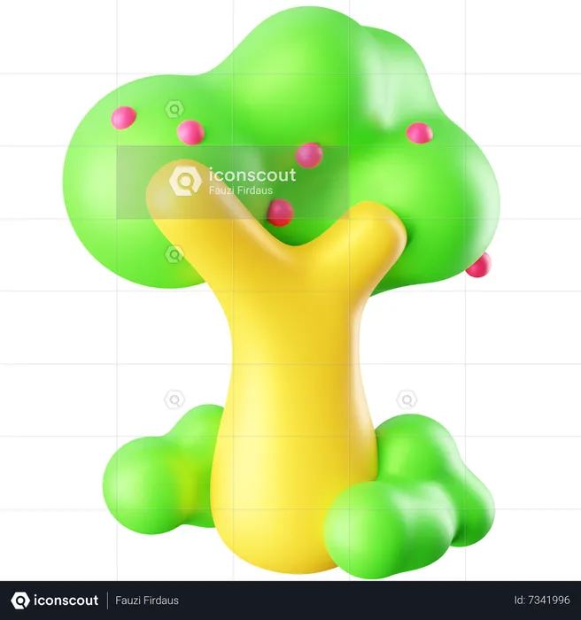 Arbre  3D Icon