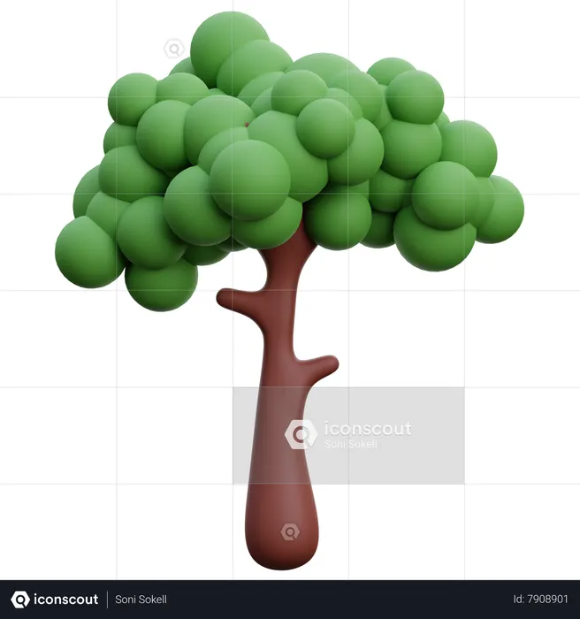 Arbre  3D Icon