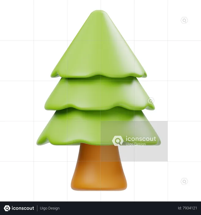 Arbre  3D Icon