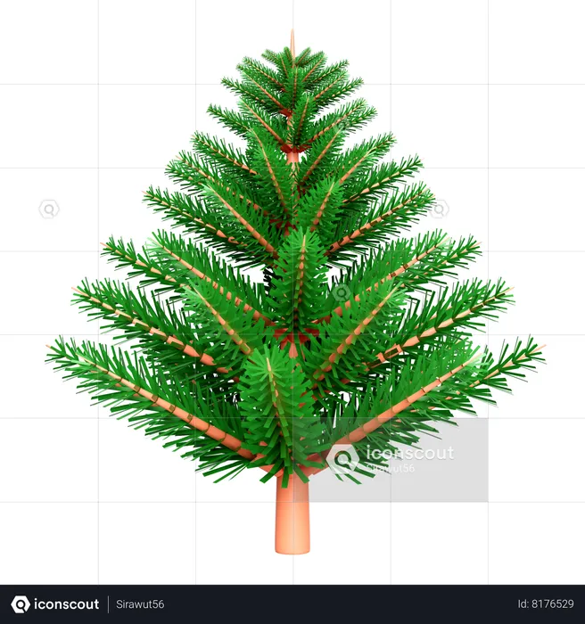 Sapin de Noël  3D Icon