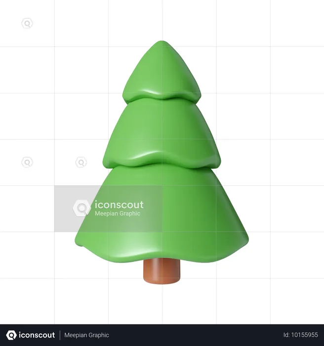 Sapin de Noël  3D Icon