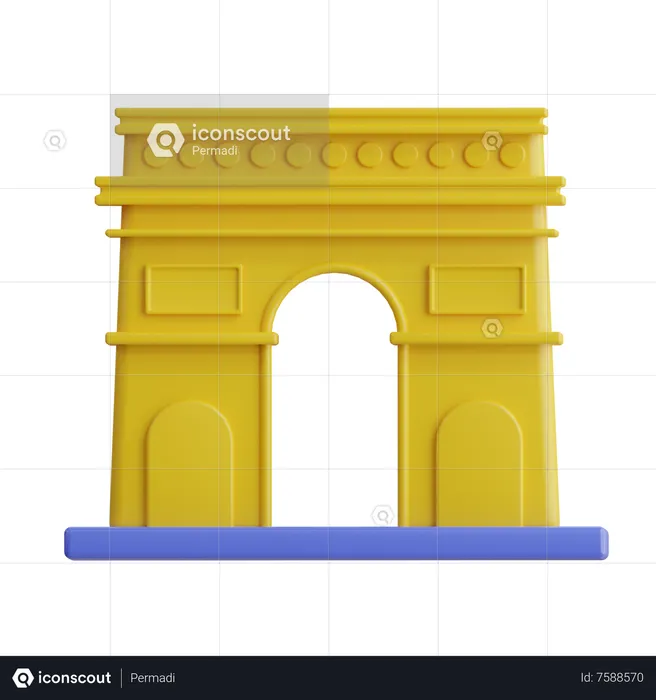 Triumphbogen  3D Icon