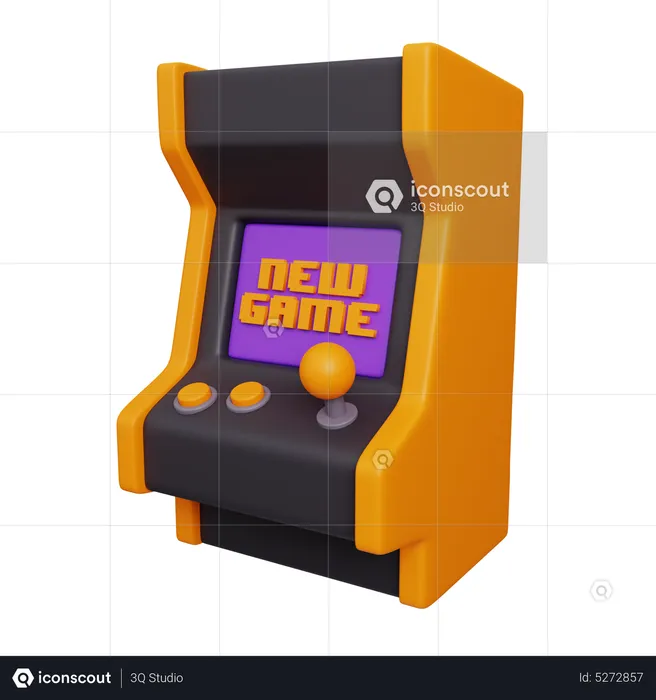 Arcade Game  3D Icon