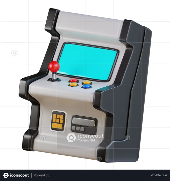 Arcade Game  3D Icon